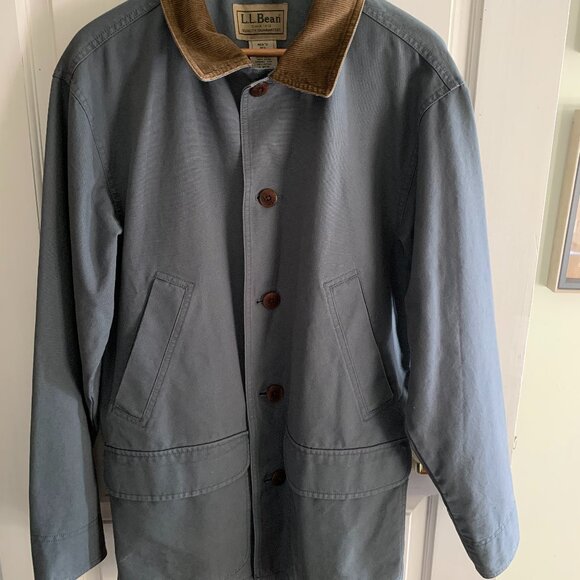 Classic LL Bean Collared Coat - Picture 1 of 8